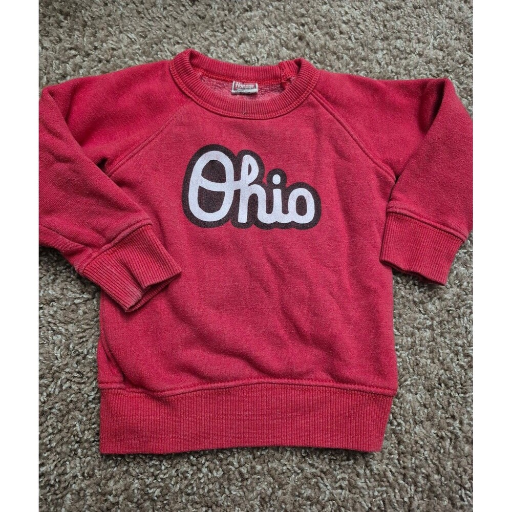 Homage sweater ohio state size 9-12 months